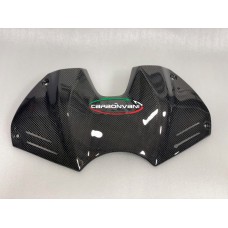Carbonvani - Ducati Panigale V4 / S (22-24) Carbon Fiber Upper Tank Cover -DP Style